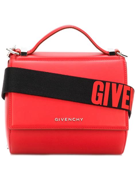 red givenchy bag mini|givenchy mini pandora bag.